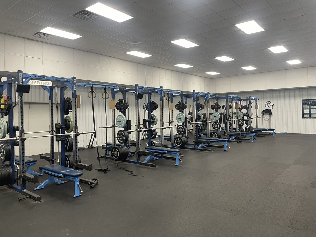 cs_strength's tweet photo. Big things happening in The Spring!

iPads at each rack!! Excited for what’s to come with @RockDaisyAMS !!
Thank you @chinaspringisd Education Foundation!!

#LoadIt #TheSpring https://t.co/rVWHm1t0c2