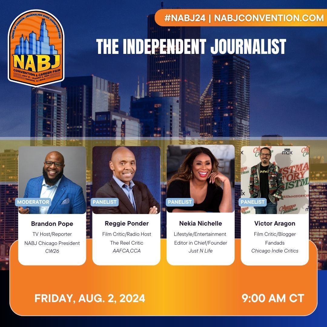 Hey make sure to join us on Friday #NABJ24