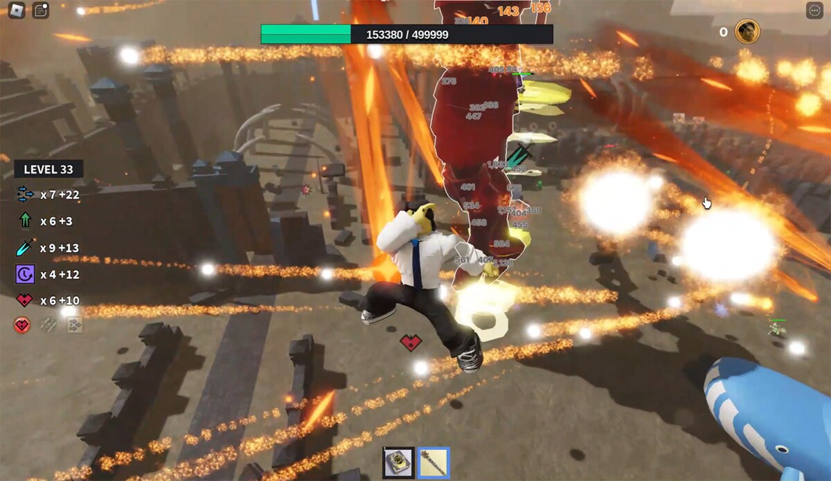 巨大化した千鳥ノブを倒すアクションゲーム登場、野田クリスタル監修Roblox版「NOBU ～信～ 」（コメントあり）
natalie.mu/owarai/news/58…