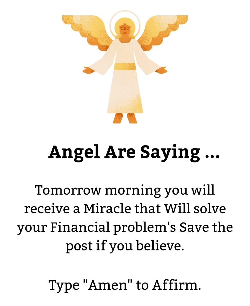 Say 'AMEN' 🙏