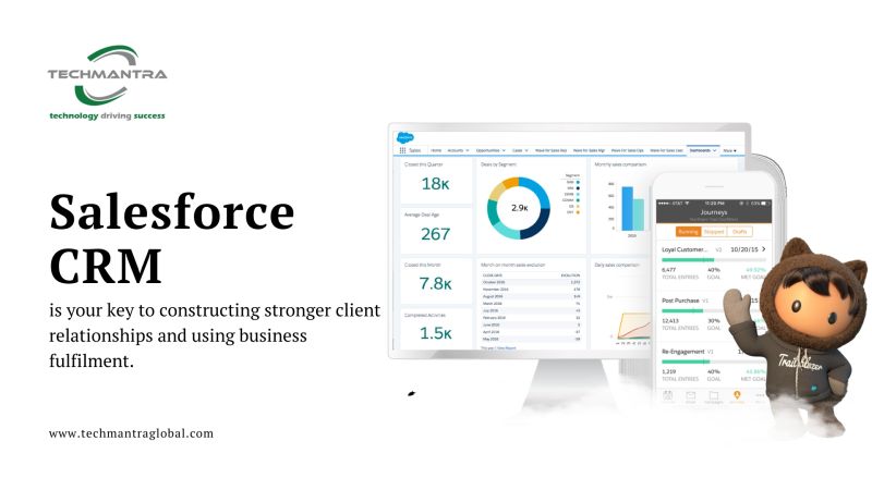 TechMantraGulf's tweet photo. Achieve success with Salesforce CRM. Strengthen client relationships.
Contact: info@techmantraglobal.com / +97142408123 / +966 553639545. Visit https://t.co/NlcBWjgUzd.
#Salesforce #SalesforcePartner #SalesforceCRM #SaleforceCloud #ServicesProvider #SaudiArabia #Qatar #UAE https://t.co/6H6gMosRyV