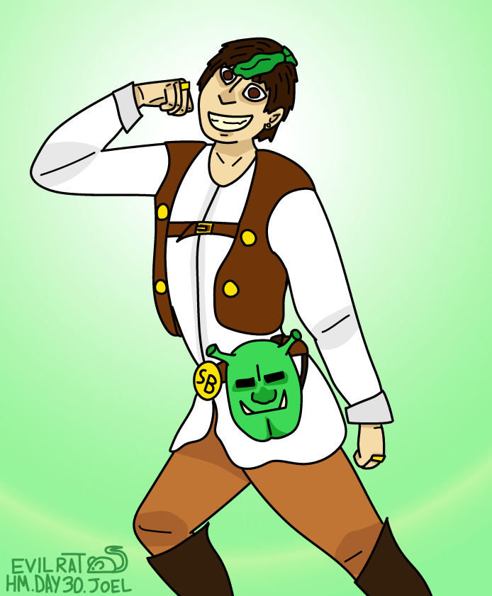 EvilRat_Sabre's tweet photo. Hermit a may, but I forgot to post it in may; Day 30, Joel! Th guy! Another piece that I really like! #Hermitcraftfanart https://t.co/83Kle4dxWz