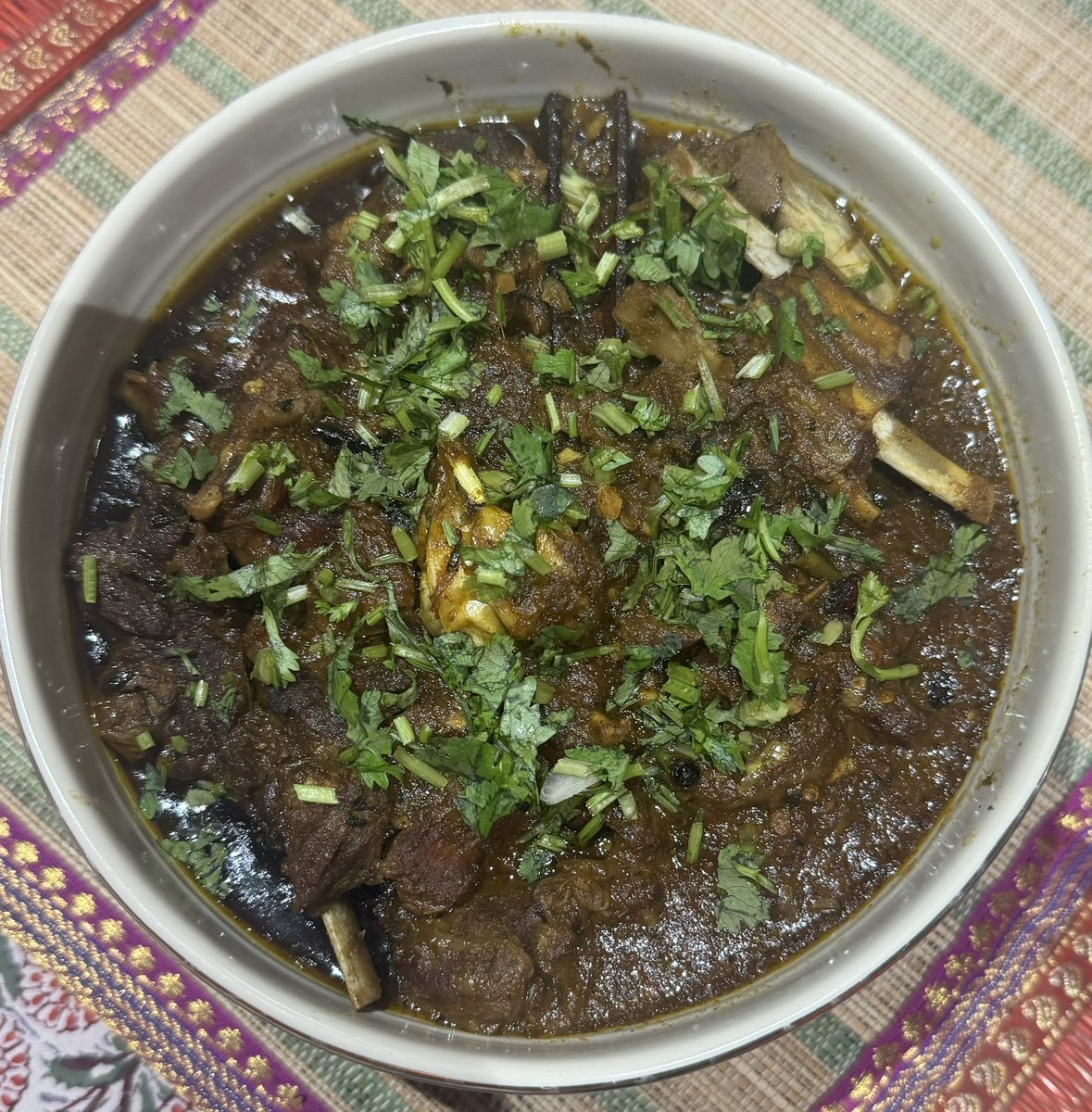 PrabirJha's tweet photo. Some of the fruits of labour from my time in the kitchen yesterday!! #champaranmutton and #pomfret fry .. #PrabirAlsoCooks https://t.co/053AbISZlr