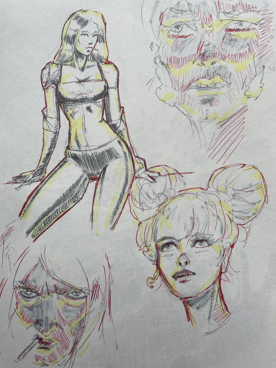 walshe_steve's tweet image. From the sketch book
#drawing #sketching #sketchbook #rough #ideas #artlife