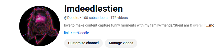 Deedlestien's tweet photo. UPDATE!
WE FUCKING DID IT 100 subs on YouTube! nothing but up from here! thank you so much for all the support its always noted! getting back on the grind soon just working on a few more things! #DareDeedle #YouTube #Gaols #callofduty #MW3 
 🤓🤙 https://t.co/m8iGfbISqW