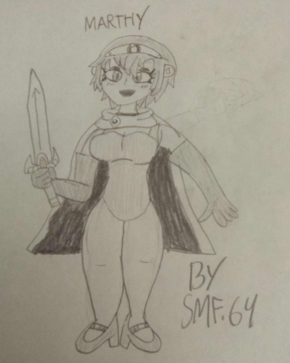 Meet Marthy (Art Contest for <a href="/MarthyMarth/">Marthy</a>)

#FireEmblem_OC #FireEmblemHeroes  #FireEmblem
