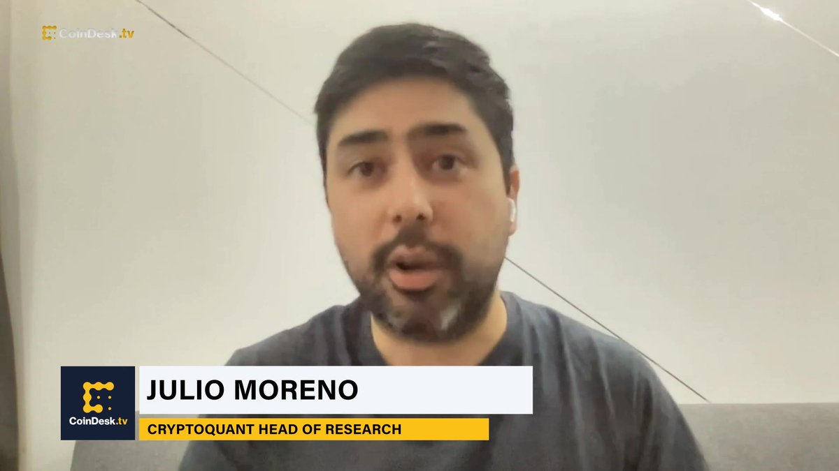 CryptoQuant研究主管 Julio Moreno表示：“比特币减半后，较小的矿商在卖出比特币，而较大的矿商在积累比特币。这与大型上市矿业公司的报告相符：储备增加，有些甚至买入了比特币。” #bitcoin