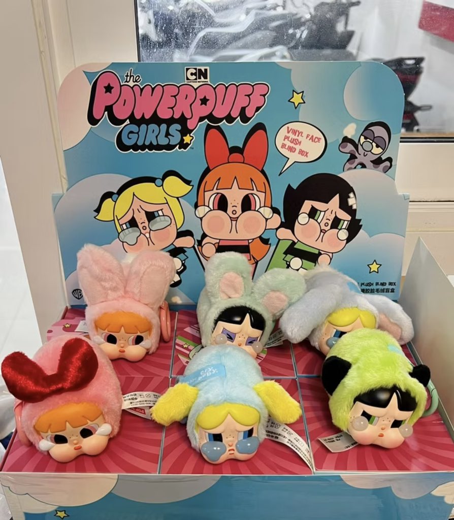 Pumpuiwanida's tweet photo. 🧚‍♀️ พร้อมส่งในไทย🧚‍♀️POPMART CRYBABY Powerpuff Girls Vinyl Face ยก box Plush Mystery Box ใหม่ในซีล ลุ้นซีเครท แท้

สั่งซื้อได้📌 https://t.co/k9rUW7p1rI

#ใจซ่อนรักEP6 #โอลิมปิกเกมส์ #วอลเลย์บอลหญิง 
  #LISAFANCARD #แบดมินตัน  #POPMART #Powerpuff https://t.co/fAJIN36HI2