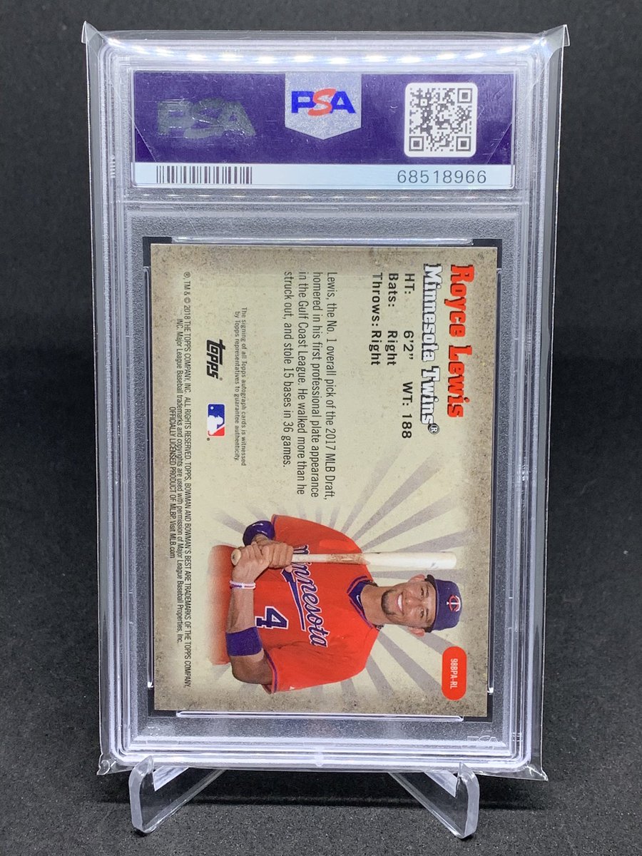 Selling my Royce auto /25 PSA 10

Where my Twins fans at? #thehobby