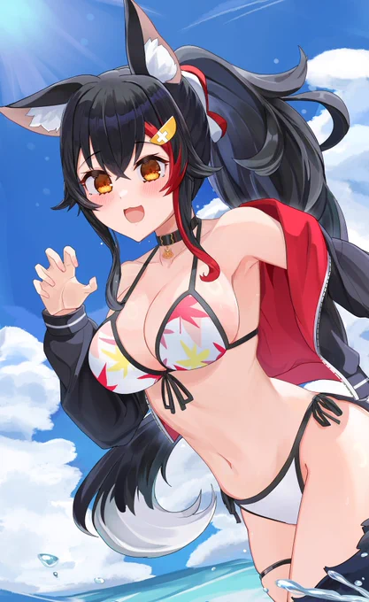 水着ミオちゃん  #みおーん絵 