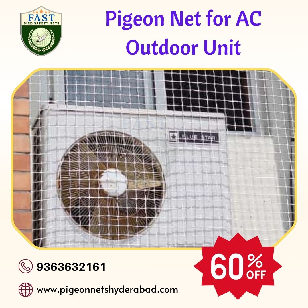 AtNets35955's tweet image. Get top-quality pigeon nets for your AC outdoor unit from Fast Safety Nets Hyderabad. Protect your unit from bird droppings and debris. Ensure efficient cooling and longevity.#PigeonNets #FastSafetyNetsHyderabad #HyderabadSafety #OutdoorUnitSecurity
pigeonnetshyderabad.com/pigeon-net-for…