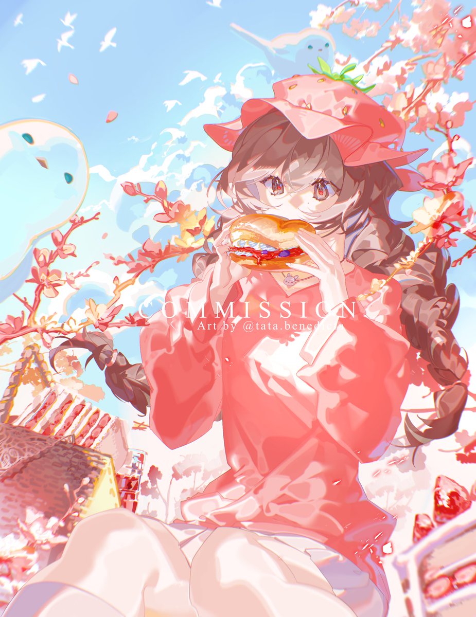 Commission ordered by @/bubunoui 

#art #drawing #background #anime #artworks #fannart #digitalart #skintone #game #ilustration #commissions #comission