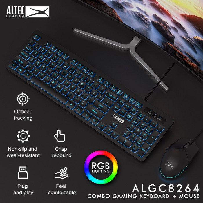 Altec_Lansing_G's tweet photo. Keyboard Mouse kombo RGB LED
.
Tokopedia: https://t.co/b4Ge4EKtsV
Shopee: https://t.co/7aYoceE724
.
#Alteclansing #keyboardgaming #Syifa #Dada #Paha #Thailand #elrumi #merah #TheBoyfriend #Suzy #RedVelvet #bpjs #IISMA #telur #NCT #nangka #jichangwook https://t.co/iwXD12Rp25
