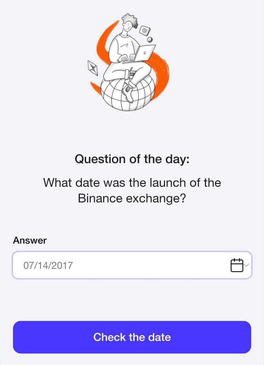 Iaamir_kh's tweet photo. ✨#Time_Farm Daily Quiz Combo 30 July ❓

 ⭕️ Oracle of Time 

 ⚡️ Question: What date was the launch of the binance exchange?

 ⚡️ Answer: July 14, 2017
                      07.14.2017

Login to the Time Farm bot ⬇️
https://t.co/26MJp6k6Is

Tel: Channel @aamircoin https://t.co/HM6RFMhsyx