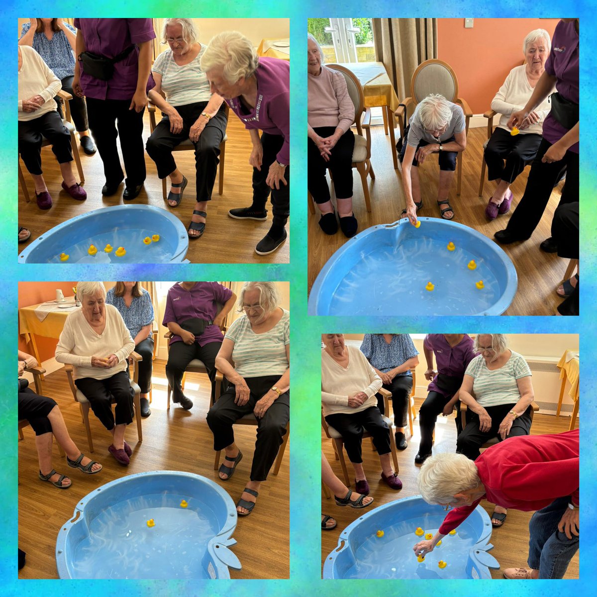 Cooling down yesterday with a paddling pool duck race 🦆 <a href="/HattonGrange/">Hatton Grange</a> 

<a href="/AnchorLaterLife/">Anchor</a>