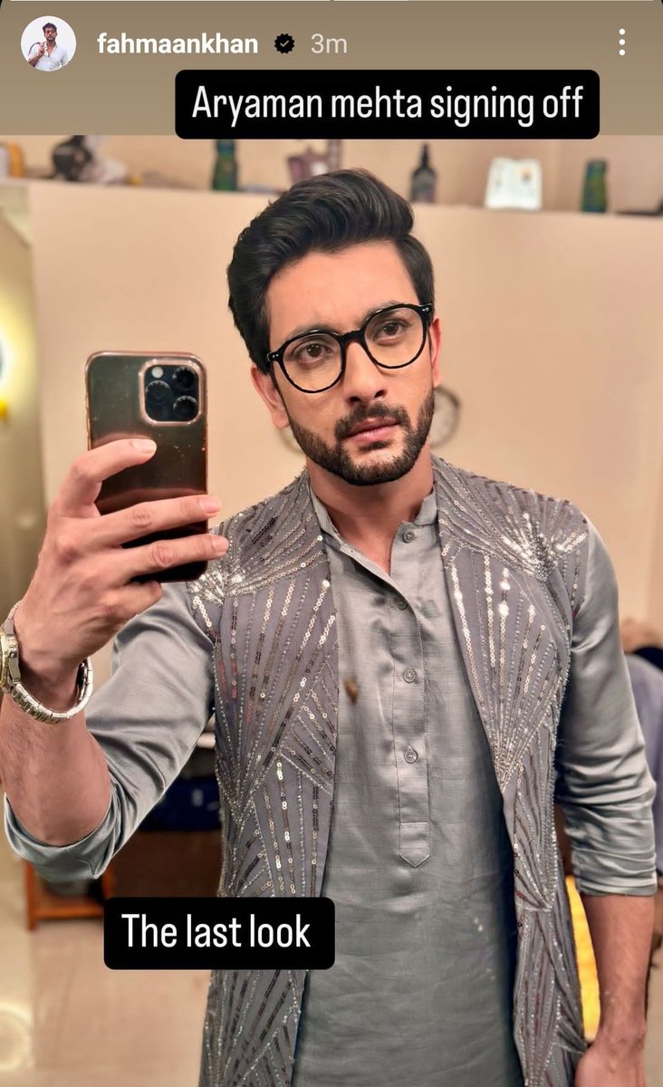 All the best FK to your future projects..disheartened  to see yours and Deba's potential wasted it was a beautiful concept with a  social message turned out to be same as other itv serial #ArShna
had mind blowing chemistry and potential we know for sure FK is best.
#FahmaanKhan