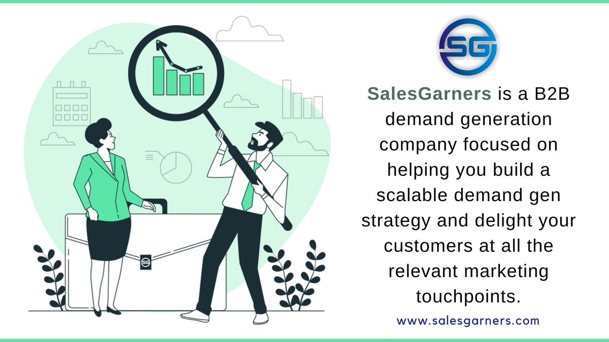 SalesGarners is a B2B demand generation company focused on helping you build a scalable demand generation strategy &amp; delight your customers at all the relevant marketing touchpoints.

Visit us: salesgarners.com

#SalesGarners

#DemandGeneration #Sales #BusinessGrowth #B2B
