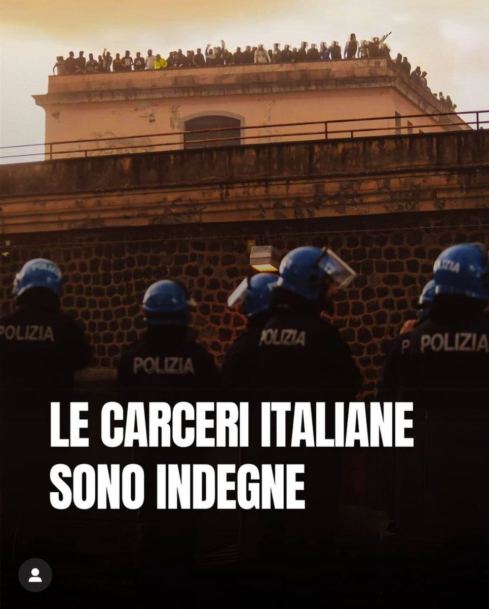 SalisIlaria's tweet photo. Questione #carceri

Insieme, @cucchi_ilaria e @SalisIlaria, in Italia e in Europa, vogliamo fare del nostro meglio per favorire una decisa inversione di rotta.

Per un miglioramento tangibile delle condizioni materiali dei detenuti, per una nuova cultura della giustizia oltre il sistema-carcere.

Lavoreremo in prospettiva e in profondità, cercando di coinvolgere le migliori intelligenze critiche e facendo valere le esperienze delle persone recluse.

Ma serve iniziare subito. Perché se non facciamo niente, l’estate italiana delle prigioni sarà l’inferno.