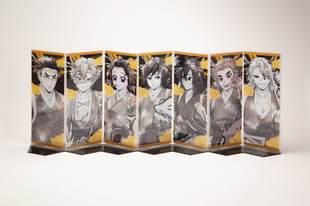 鬼滅の刃 ufotable 伍周年 記念祭 後夜祭 辰年 コースター 無一郎