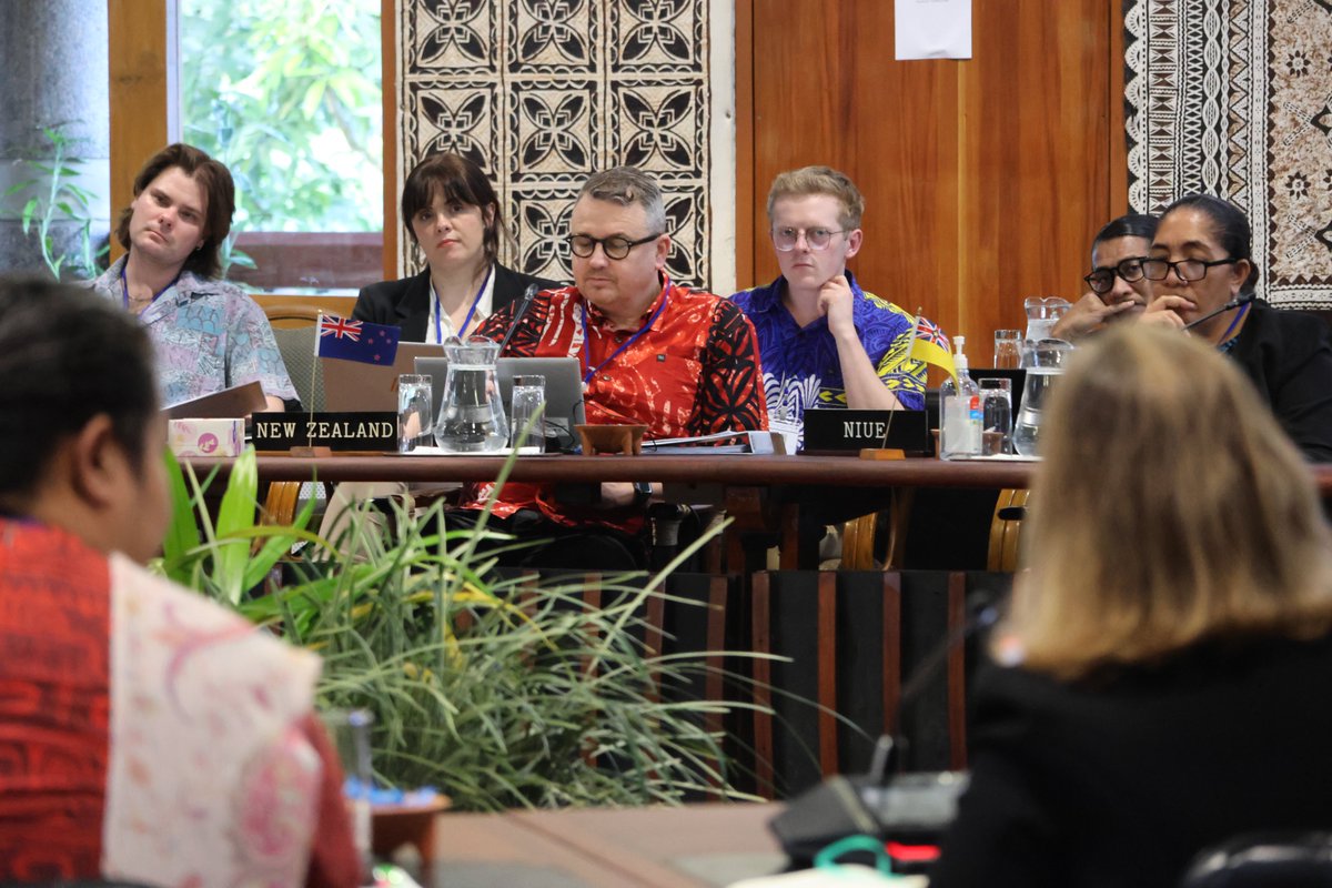 The region's Senior Economic Officials came together in Suva today to discuss all issues to be considered by 
Forum Economic Ministers, who meet later this week.

Read the Chair's Opening Remarks: bit.ly/3y8NLvj
FEMM Factsheet: bit.ly/3LG0PeB

#PacificEconomies