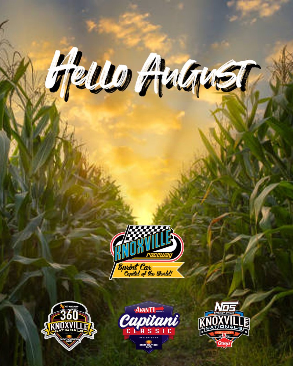 Knoxville Raceway (@knoxvilleraces) on Twitter photo Hello August! Hello August!