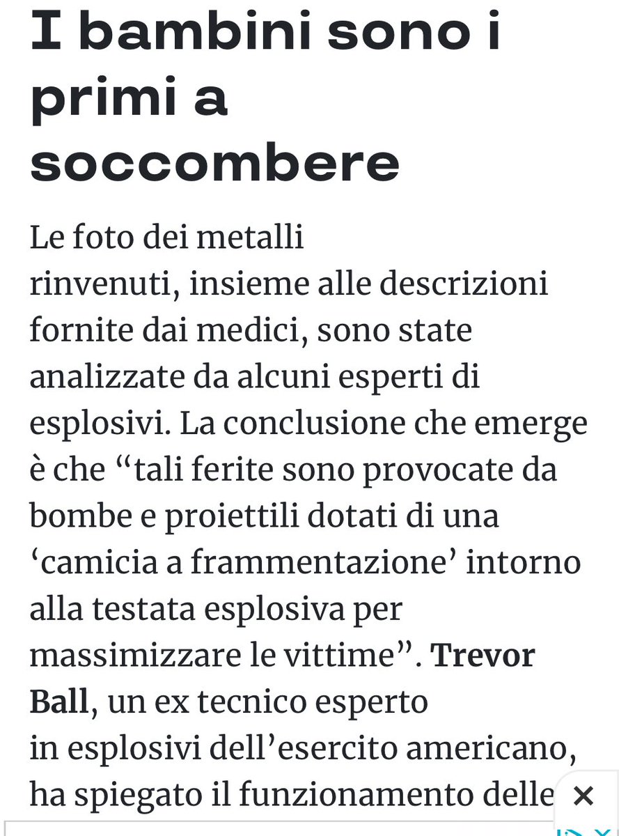 Bombe riempite di schegge piccolissime per distruggere i corpi dei bambini 👇LE BESTIE DI #ISRAELE 👇