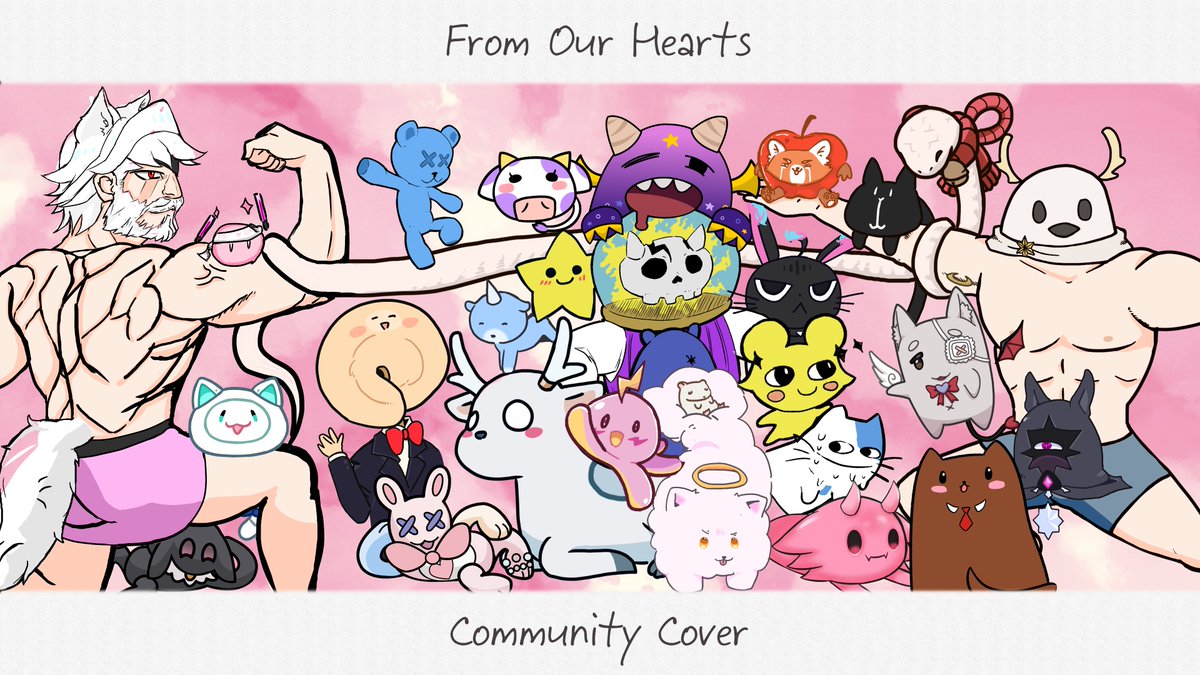 Yuka_sativa's tweet photo. From Our Hearts - Community cover

The work of 15 artists , 50+ singers, multiple helpers and organizers, thank you to all who have contributed, advised and supported our project!

Your fans would love for you to live-react to this!
#phaseconnect

https://t.co/vASr5XG8Z5 https://t.co/Ie0hNZkSMW