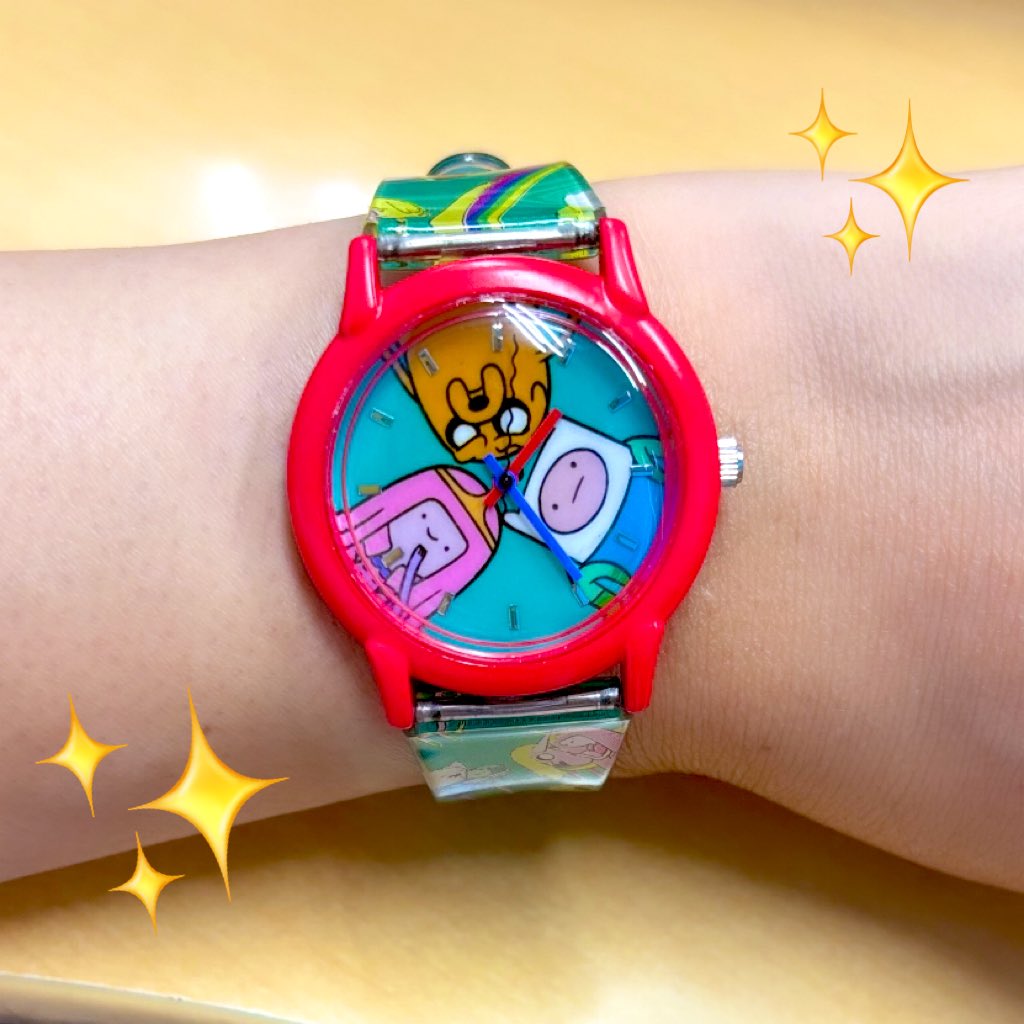 Yahoo!オークション - アドベンチャータイム 腕時計 デッドプール着用