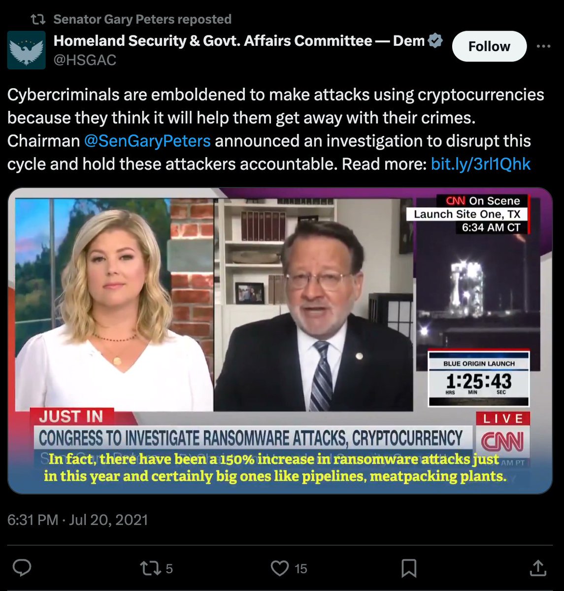 _TOBTC's tweet image. Kamala #Harris is considering Michigan Senator Gary #Peters as her 2024 running mate, driven by labor unions aiming to strengthen her ticket in key battleground states. 

Peters, who is known for his strong stance against #crypto, co-sponsored the Digital Asset Money Laundering