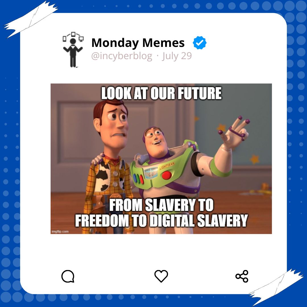 incyberblog's tweet image. In this week's #MondayMuftGyan, we ask you to break free from this modern-day slavery, by deleting one app at a time.
#DigitalDetox #TechOverload #Dependency #SmartDevices #Apps #MobilePhone #ScreenTime #TheCyberBlogIndia