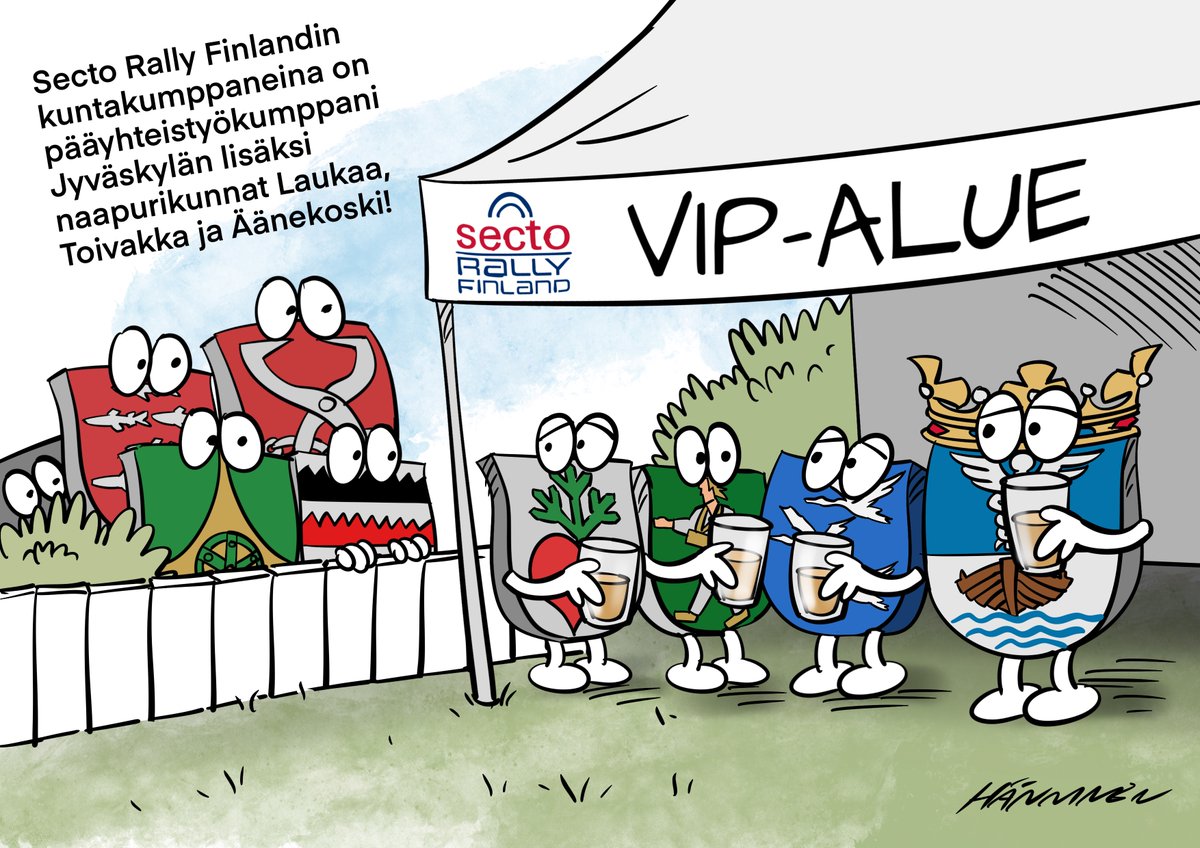 Sisä-Suomen Lehti 30.7.2024 #Äänekoski #Jyväskylä #Laukaa #Toivakka #pilapiirros #sarjakuva