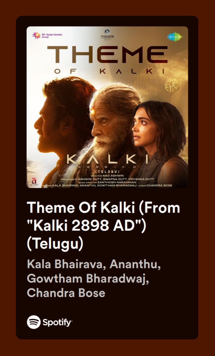 spotifyindia's tweet photo. Weโre not the same people we were one song ago.
The song: https://t.co/YFbdjx7JOo