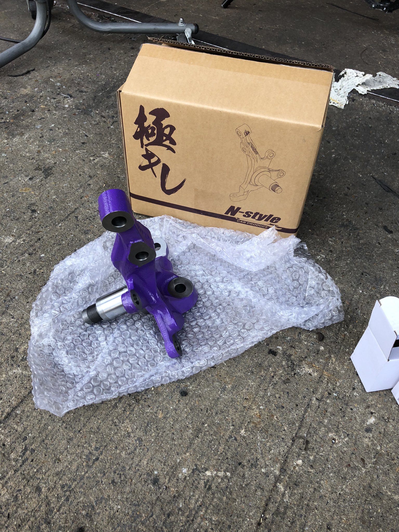 ごま 中村直樹 N-STYLE ナックル キレ角アップ S14 S15用 中村直樹ナックル | ドリフトマスター