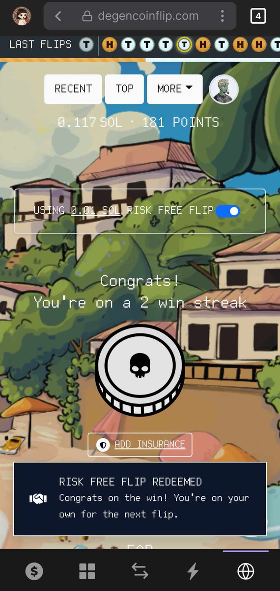 Maybe (@17_celeb) on Twitter photo Woaaa <a href="/degencoinflip/">Degen Coin Flip</a> cooking again? 🔥
Thank you! for giving away tons of FREE RFF's these past days! You guys indeed give back to the community!🔥
<a href="/goldennomaddao/">GOLDEN NOMAD DAO</a>
<a href="/degenfatcats/">Degen Fat Cats</a>
Total of 11 Risk Free Flips that are given!
Keep cookin <a href="/degencoinflip/">Degen Coin Flip</a> 🔥🔥🔥 Woaaa <a href="/degencoinflip/">Degen Coin Flip</a> cooking again? 🔥
Thank you! for giving away tons of FREE RFF's these past days! You guys indeed give back to the community!🔥
<a href="/goldennomaddao/">GOLDEN NOMAD DAO</a>
<a href="/degenfatcats/">Degen Fat Cats</a>
Total of 11 Risk Free Flips that are given!
Keep cookin <a href="/degencoinflip/">Degen Coin Flip</a> 🔥🔥🔥