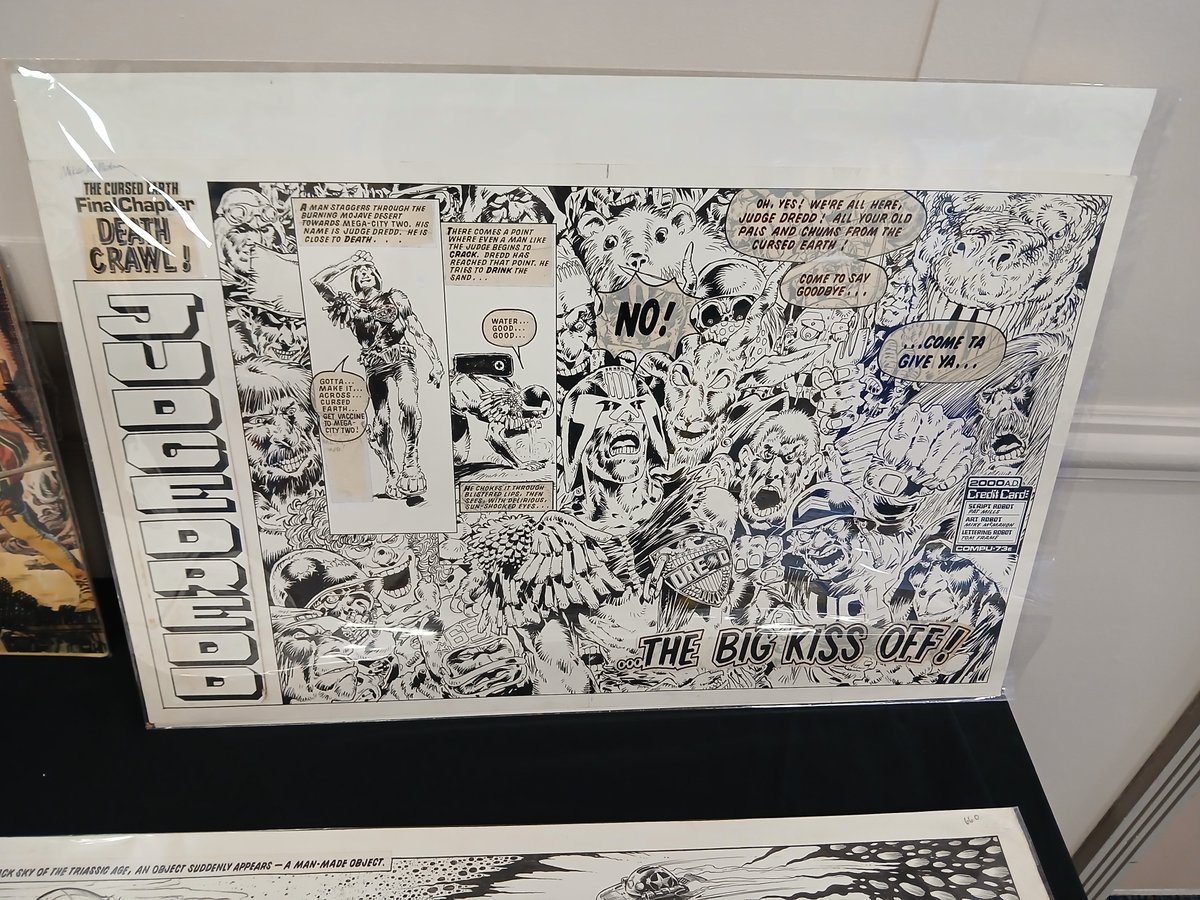 Richard 'Boys adventure comic blog' Sheaf (@richardandsheaf) on Twitter photo Just some of the amazing vintage <a href="/2000AD/">2000 AD Comics</a> art that David Roach had on display at <a href="/LawlessComicCon/">LawlessComicCon Is At The Other Place</a> back in May
boysadventurecomics.blogspot.com/2024/07/lawles…
#DanDare #JudgeDredd Just some of the amazing vintage <a href="/2000AD/">2000 AD Comics</a> art that David Roach had on display at <a href="/LawlessComicCon/">LawlessComicCon Is At The Other Place</a> back in May
boysadventurecomics.blogspot.com/2024/07/lawles…
#DanDare #JudgeDredd