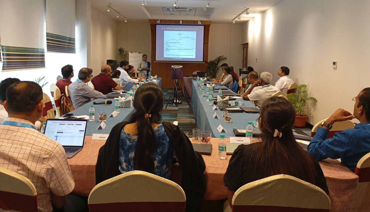 Dr Mrinalini Das (Mili) (@mrinalini_das) on Twitter photo Day 2 of "ICMR-NIE led TB SORT IT course 2024-26": Learning about Research Methodology!!
#25YearsofICMRNIE #SORTIT #MPHISOR #CapacityBuilding #TB #OperationalResearch
<a href="/tarunb20/">Tarun Bhatnagar (he/him/his)</a>
<a href="/pmanickam/">P. Manickam||பொ. மாணிக்கம்</a>
<a href="/selvkathir/">kathirvel soundappan</a>
<a href="/akashranjan02/">Akash Ranjan Singh</a>
<a href="/drmadhurverma/">Madhur Verma</a>
@hshewade Day 2 of "ICMR-NIE led TB SORT IT course 2024-26": Learning about Research Methodology!!
#25YearsofICMRNIE #SORTIT #MPHISOR #CapacityBuilding #TB #OperationalResearch
<a href="/tarunb20/">Tarun Bhatnagar (he/him/his)</a>
<a href="/pmanickam/">P. Manickam||பொ. மாணிக்கம்</a>
<a href="/selvkathir/">kathirvel soundappan</a>
<a href="/akashranjan02/">Akash Ranjan Singh</a>
<a href="/drmadhurverma/">Madhur Verma</a>
@hshewade