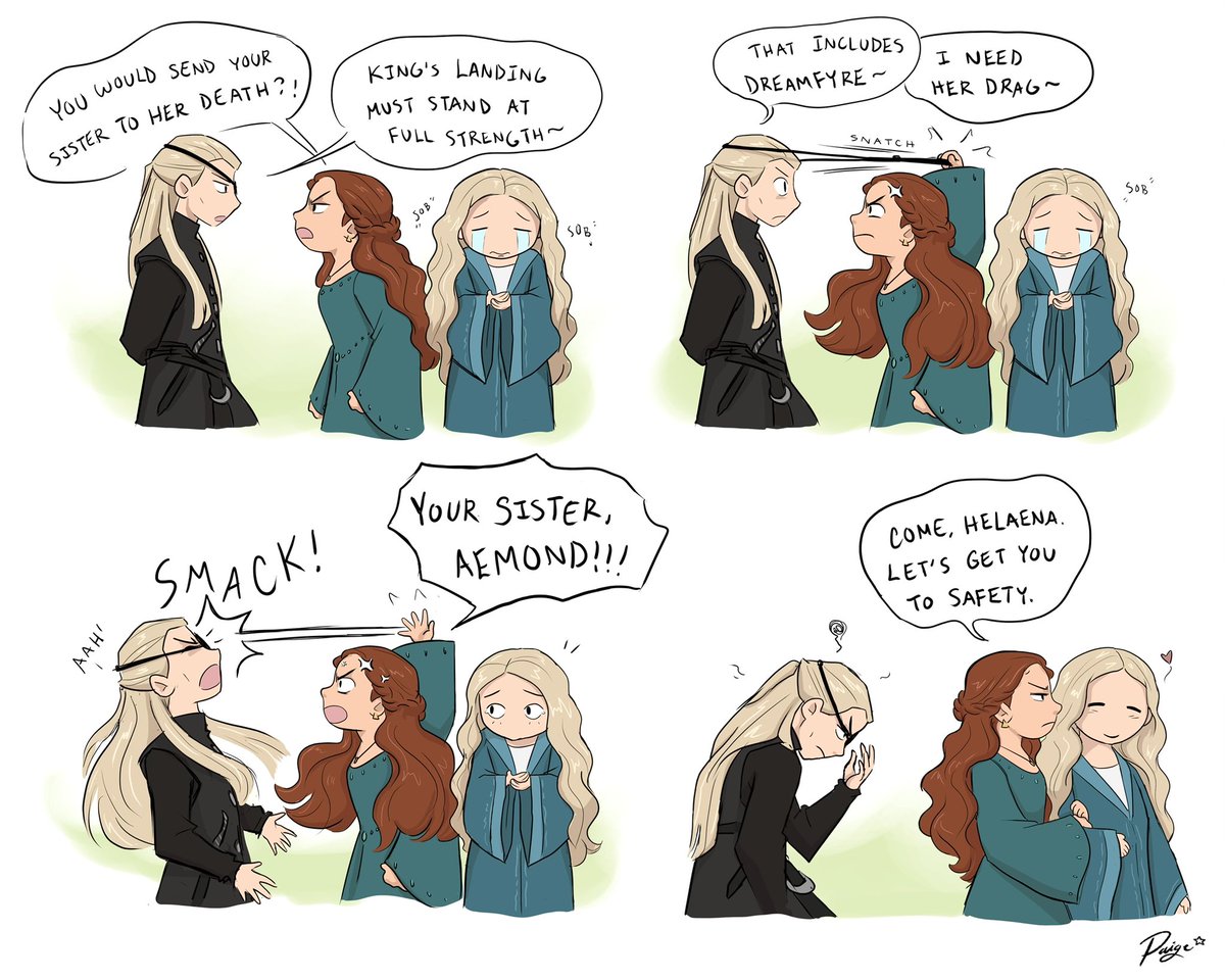 When it comes to Helaena, Alicent don’t play #HotD