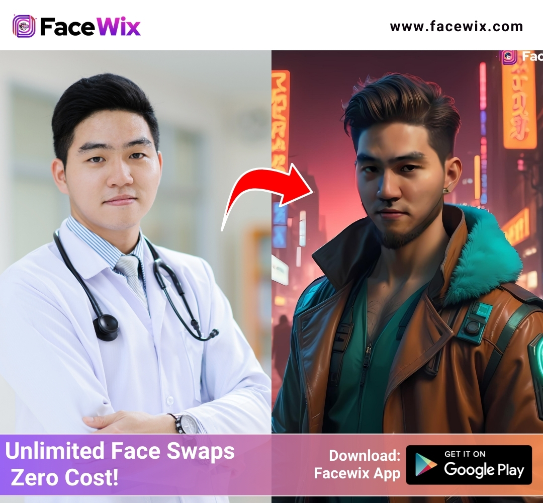 facewixofficial's tweet photo. โก๏ธ Dive into the Cyberpunk World! โก๏ธ
๐ Try Facewix Now https://t.co/kNDVETVxJL
Ever wanted to see yourself as a cyberpunk hero? ๐ค With Facewix, you can swap your face into the coolest cyberpunk men.
#Facewix #FaceSwap #CyberpunkMen #FunWithFaces https://t.co/D1Wai0G9IO