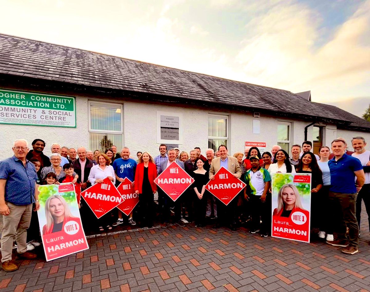 Laura Harmon (@lauraharmon01) on Twitter photo Honoured to be selected to contest the General Election in Cork South Central.
I’m campaigning for a better future for Cork and this country - and if elected I want to do Cork proud ❤️
We in <a href="/labour/">The Labour Party</a> Cork are united in the task ahead to win a Dáil seat here. Honoured to be selected to contest the General Election in Cork South Central.
I’m campaigning for a better future for Cork and this country - and if elected I want to do Cork proud ❤️
We in <a href="/labour/">The Labour Party</a> Cork are united in the task ahead to win a Dáil seat here.