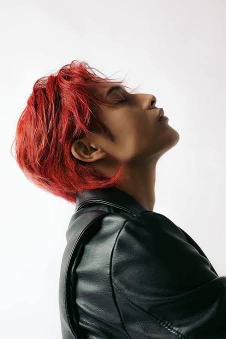 minortizism_'s tweet photo. Up ko lang tong 2022 picture ni Ken that gagged the whole ppop and stan tweet!! ❤🔥

Sa mga humahanash na ginaya daw yung trademark red hair. Hmm gurl nauna na si Ken sa inyong lahat 2022 pa!!😌😉 https://t.co/A0T7PtH5Bt