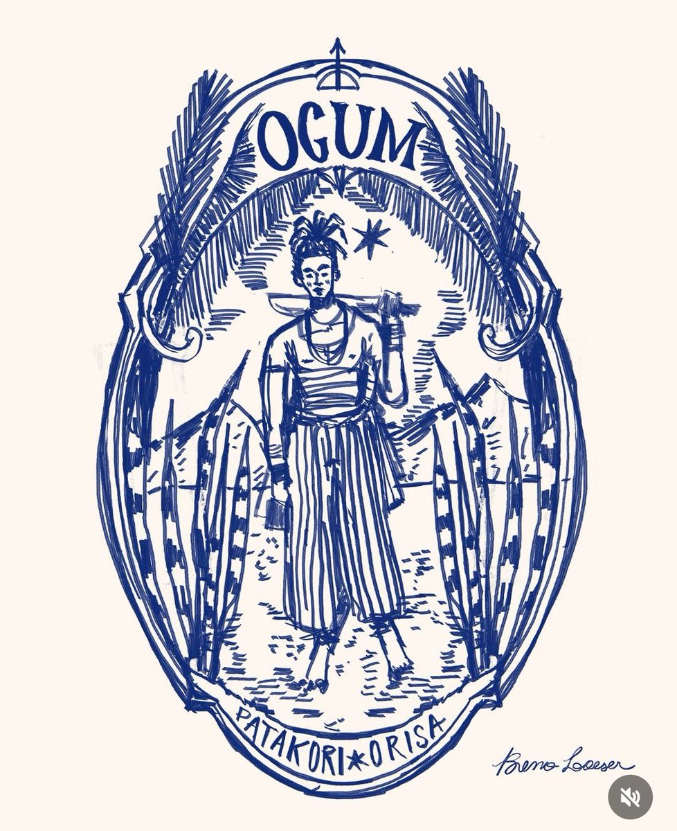 macumbalizou_'s tweet image. não há caminho fechado pra quem tem fé em ogun ⚔️💙