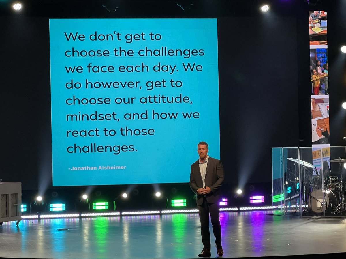 LTavarezECISD's tweet photo. Heard @mr_Alsheimer talk about this yesterday at #teamECISD New Teacher U & think this is so important for us to remember as we start a new school year, #edufriends. 

Each day we decide if we “have to” or “get to”. I’m ready for a new year of turning challenges into opportunities with so many of you! 🍎♥️🫶🏼🥳  Happy Tuesday! #impact #reflection @TechECISD