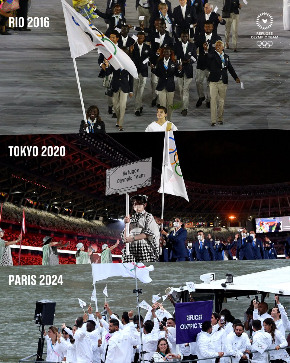 Three Olympic Games and counting. 🫶
Doing it #ForThe100Million.

#Paris2024