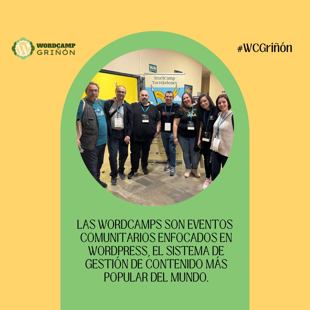 ¿Qué puedes esperar en una WordCamp?

Charlas Inspiradoras: Aprende de personas expertas en WordPress sobre desarrollo, diseño, marketing y más.

¡Es una experiencia única! Como la que vivimos en <a href="/WPTorrelodones/">Meetup WordPress Torrelodones</a> 

#WordCampGriñón #WordCamp