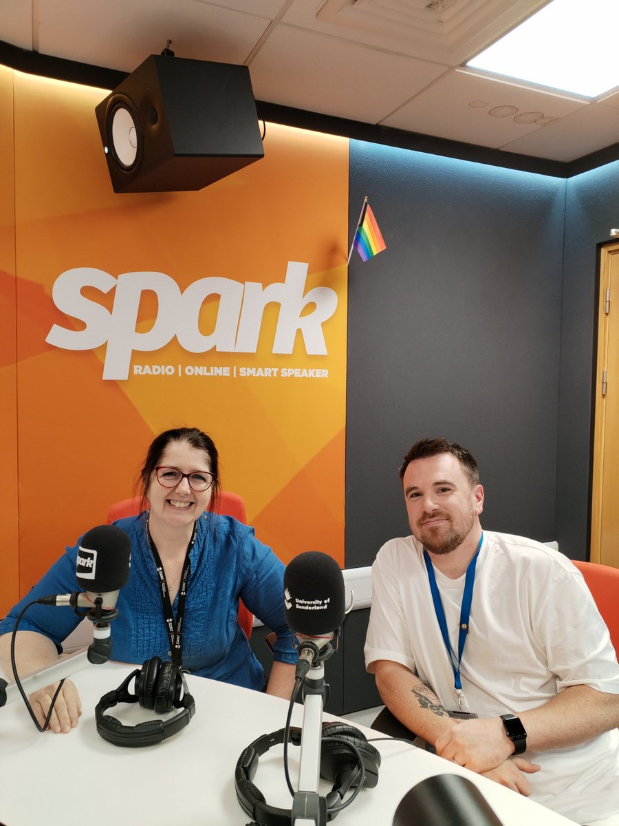 Lots of fun this morning <a href="/SparkSunderland/">Spark</a> recording a podcast for our new <a href="/PGCEIDL/">@PGCEIDL International Initial Teacher Training</a> <a href="/UoSiQTS/">UoSiQTS</a> cohorts with <a href="/Greg_Larmouth/">Greg Larmouth</a>, hosted by the wonderful <a href="/BobbiBunkerr/">Bobbi Bunker</a>! #DistanceNotDistant #WeAreSun