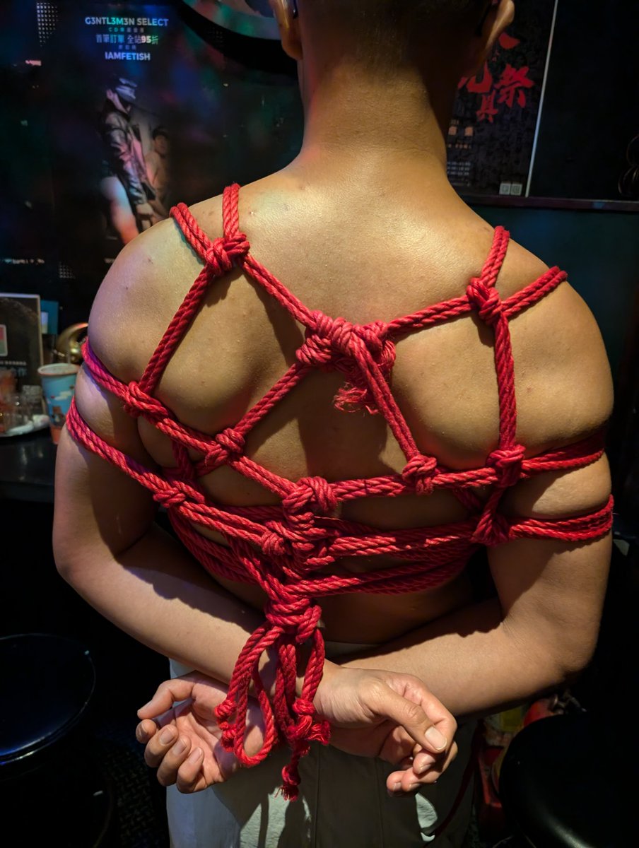 要常常在這裡發文了
雖然Instagram 用得很習慣🪢🪢
#bondage #rope #Taipei