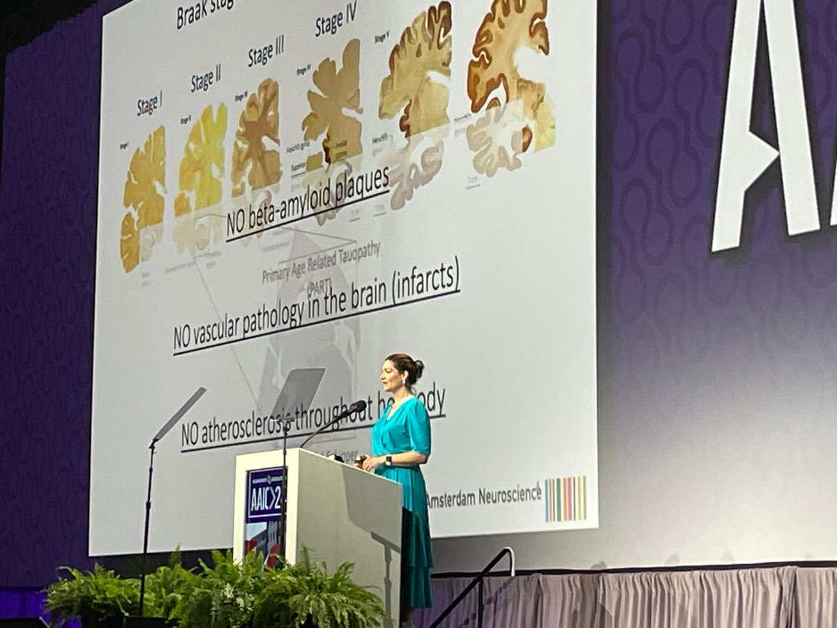 Alzheimercentrum Amsterdam (inactief) (@alzheimerams) on Twitter photo 🙌 Trots op senior onderzoeker <a href="/HolstegeHenne/">HenneHolstege</a>, die dit jaar een plenaire lezing verzorgde op #AAIC24 over het 100-plus onderzoek. In deze studie proberen zij en haar team te ontdekken hoe het kan dat sommige mensen extreem oud worden zonder dementie te ontwikkelen. 🙌 Trots op senior onderzoeker <a href="/HolstegeHenne/">HenneHolstege</a>, die dit jaar een plenaire lezing verzorgde op #AAIC24 over het 100-plus onderzoek. In deze studie proberen zij en haar team te ontdekken hoe het kan dat sommige mensen extreem oud worden zonder dementie te ontwikkelen.