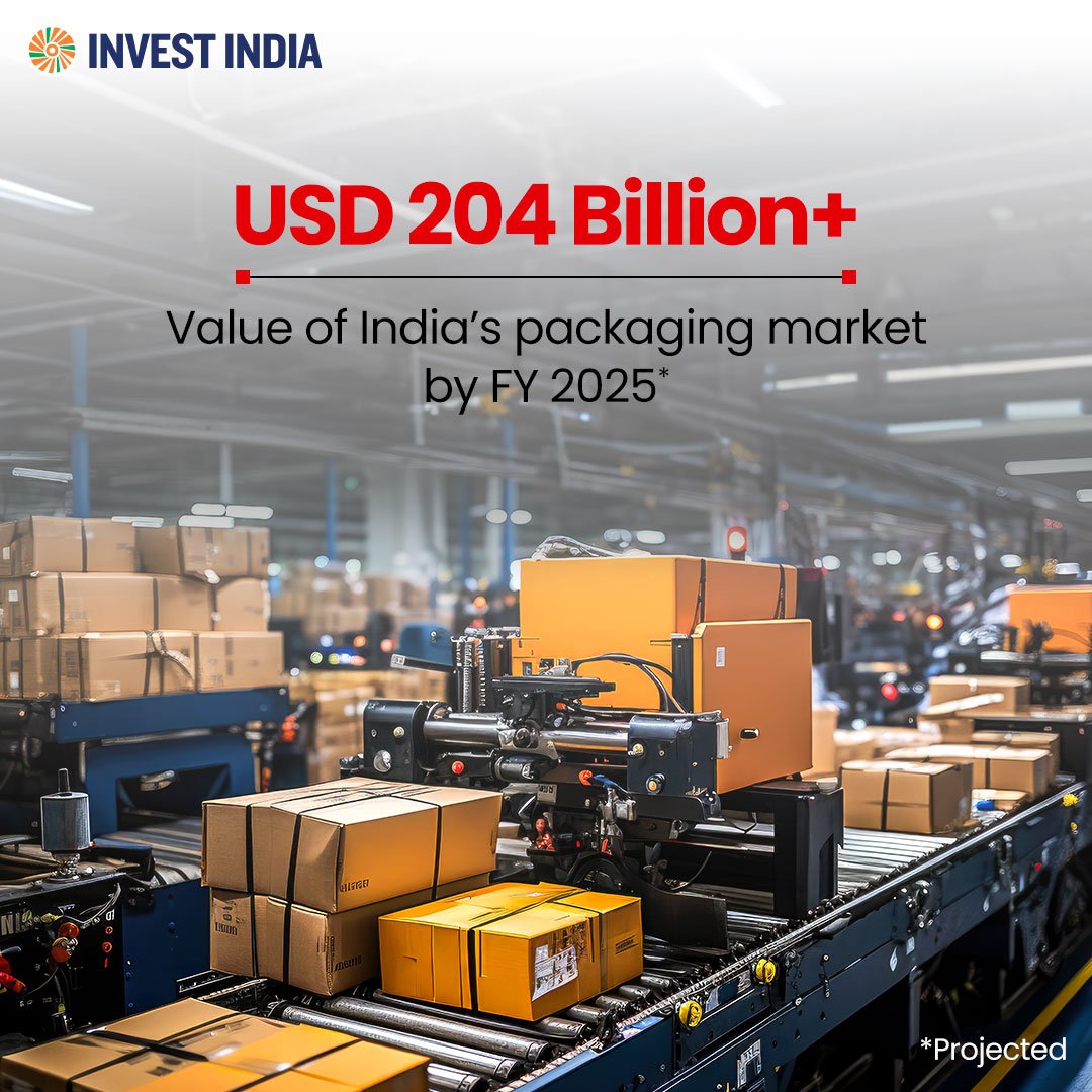 #DidYouKnow: The backbone of our everyday essentials—books, boxes, and even paper napkins—comes from an ecosystem of 900+ paper units in India. 📦📚

Help build a thriving circular economy for a sustainable future: bit.ly/II_Paper_and_P…

#InvestInIndia #Packaging #Paper