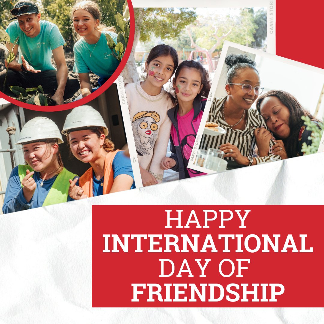 Happy International Day of Friendship! 🌎 This day is meant to celebrate and promote friendship across all cultures. Tag your friends from around the world and let them know how much they mean to you! 

#DayofFriendship