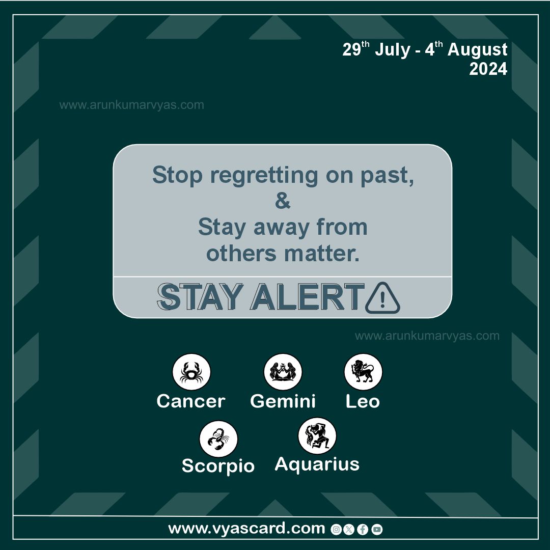 Arunastrology's tweet photo. Stay Alert...
.
.
.
#arunkumarvyas #vyascard #astrology #arunkumarvyas #vyascard #astrology #taurus #gemini #virgo #scorpio #capricorn #zodiacsigns #astrologypost #astrologysigns #astrologylovers #zodiacsigns #avoid #arguements #alert #followers https://t.co/cYuGS4xwab